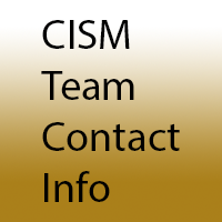 CISM Team Contact Info